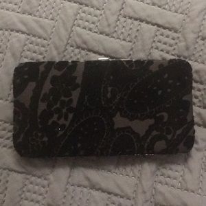 Black Velvet Wallet